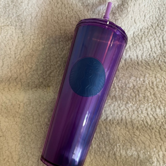 BNWT Starbucks purple dome 24oz - Picture 1 of 2